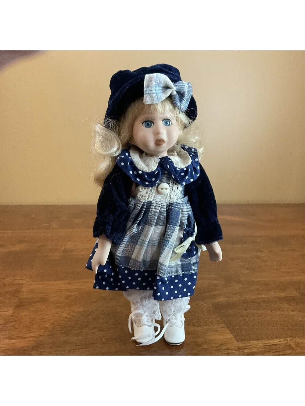 Signature Collection Petite Porcelain Doll, Hand Crafted, Limited Edition NO BOX